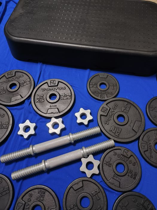 Kit halteres 24 kgs + Step
