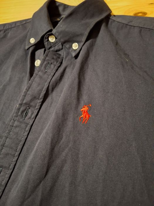 Polo Ralph Lauren рубашка синяя | короткий рукав | casual | streetwear