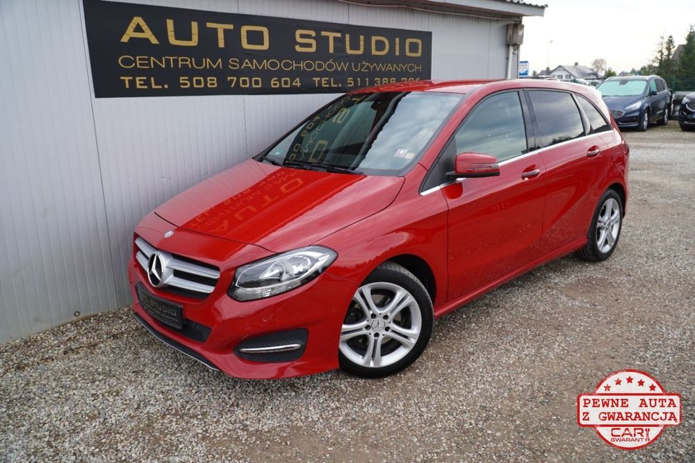 Mercedes-Benz Klasa B Lifting/Nawigacja/Skóra+Grzane-Fotele/Tempomat/Klimatronic/Śliczny