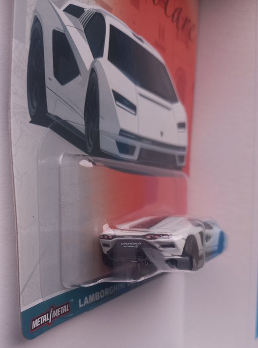 Lamborghini countach rodas de borracha