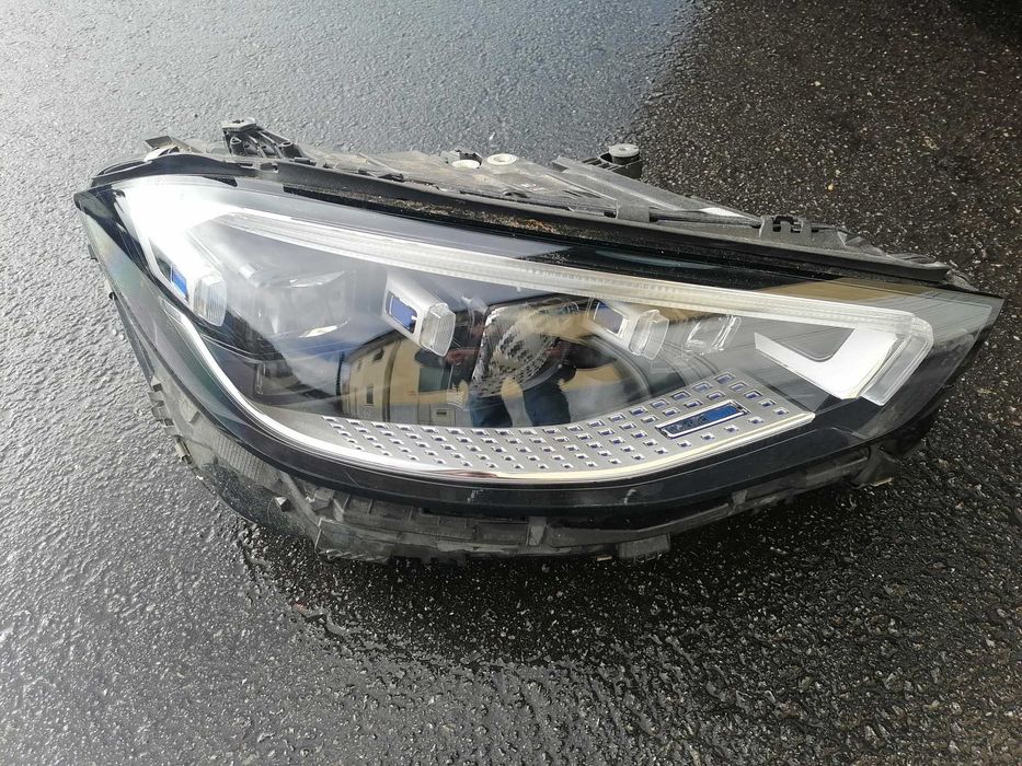 Farol Mercedes classe S w223 ótica óptica digital light