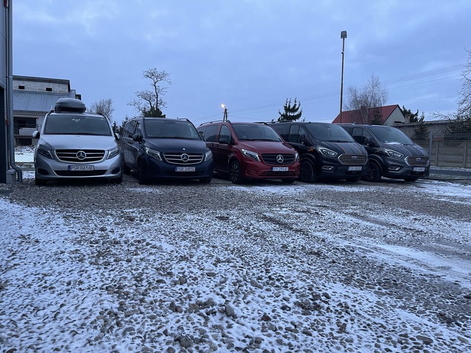 Wynajem Wypozyczalnia BUS BUSA BUSÓW  7/8/9os Mercedes  Ford  Automat