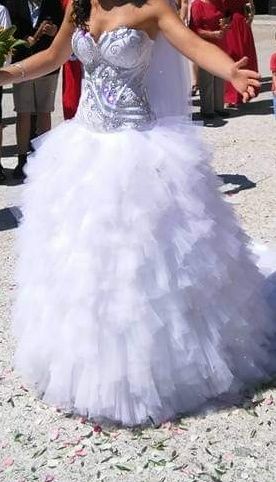 Vestido de noiva Branco