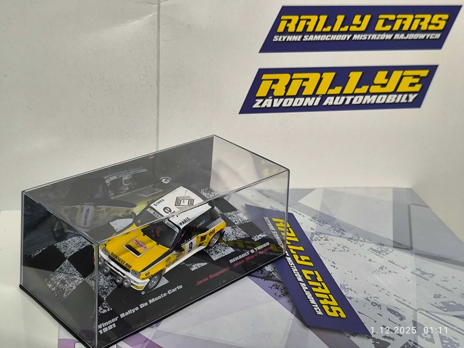 WRC Kolekcja Rally Cars DeAgostini 1:43 Zestaw 8 aut