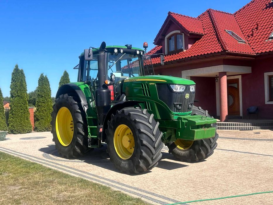 JOHN DEERE 6195M 2016 r. 6 tys mtg AutoQuad Brutto Umowa