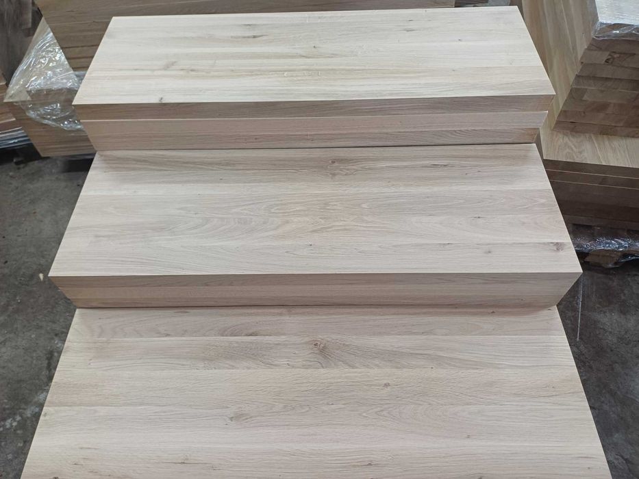 schody trepy stopnie dębowe