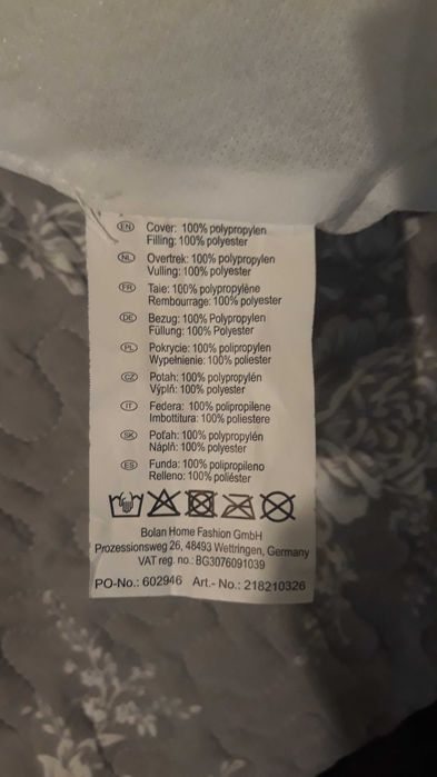 Poduszka rogal ciążowa i do karmienia duża