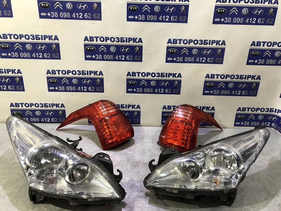 фара Peugeot 5008 3008 2009-2016 фонарь пежо 5008 фара
