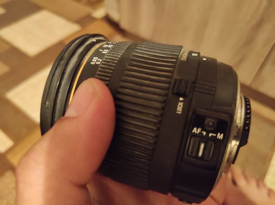 sigma dc 18-50 2.8 ex macro для Nikon