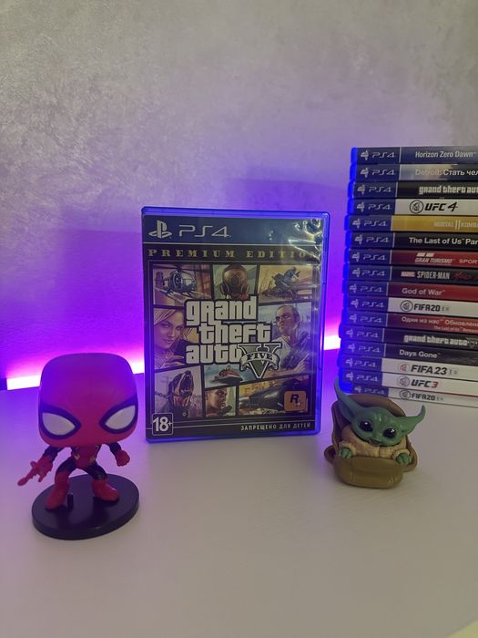 GTA 5 PS4 / Grand Theft Auto V / диск / ліцензія