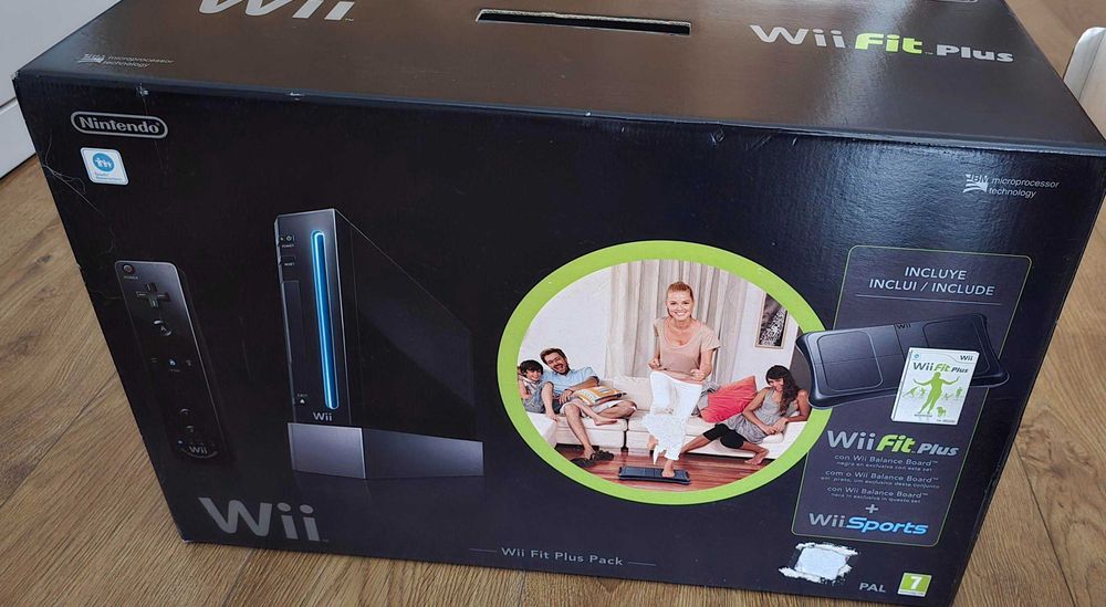 Consola Wii + comandos + barra movimento + volante + balance board