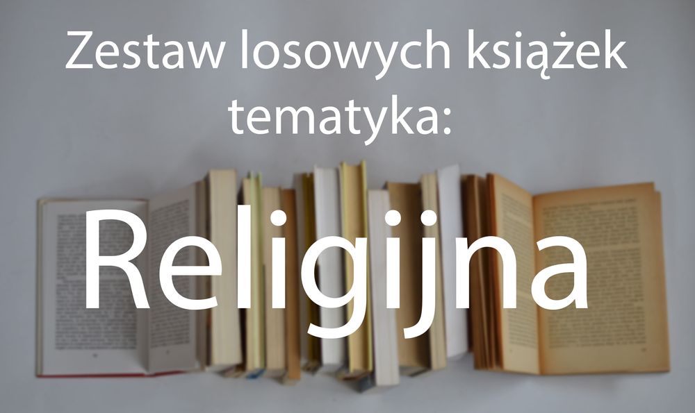 Zestaw książek religijnych 10 sztuk ! bardzo tanio