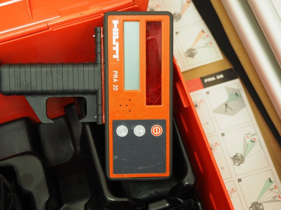 Niwelator budowlany HILTI PR 20 laser spadki X Y PR 2,30,300 PRI 36,26