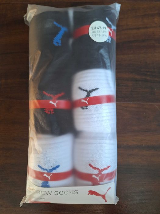 Skarpety Puma 6 par nowe rozm. 47-49