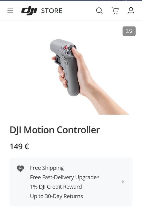 Comando Dji Motion Avata/FPV