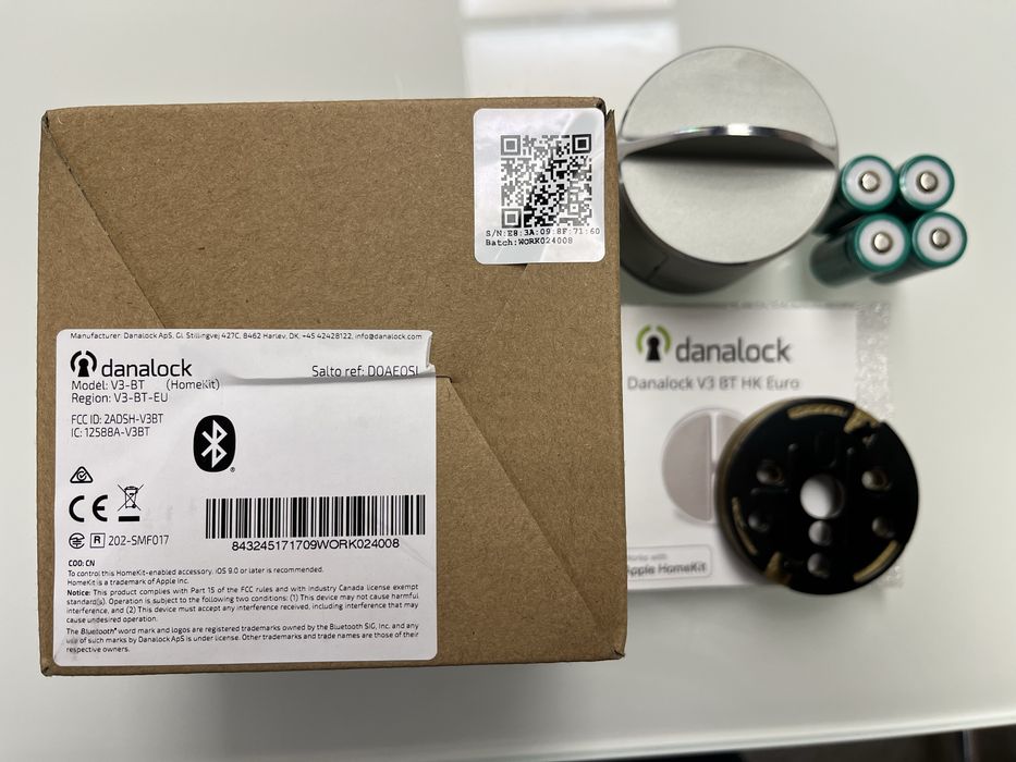 Danalock v3 bluetooth+Apple HomeKit,smart, розумний замок