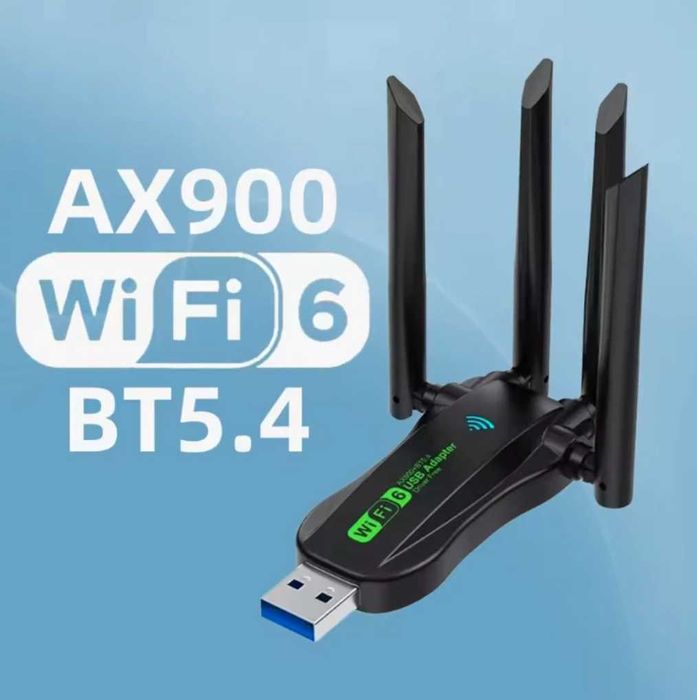 Wifi adaptador da alta velocidade + Bluetooth 5.1