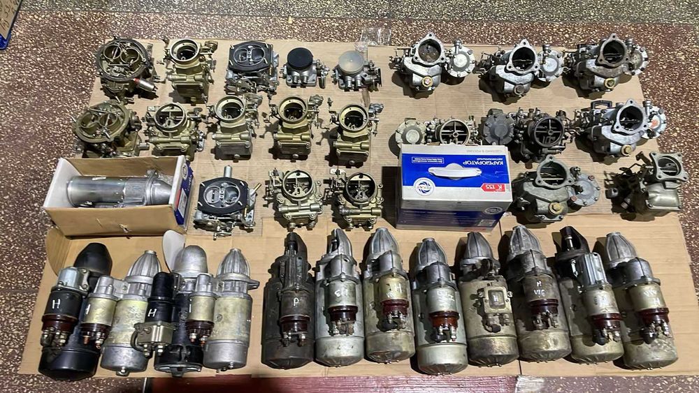 Стартера, карбюратори Уаз, Газ 21, Газ 24, Волга, Зіл, Газ 52, Газ 53