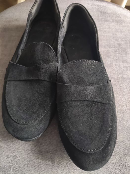 Замшеві мокасини