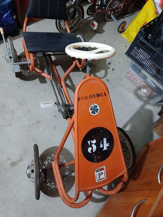 Carrinho vintage classico karting