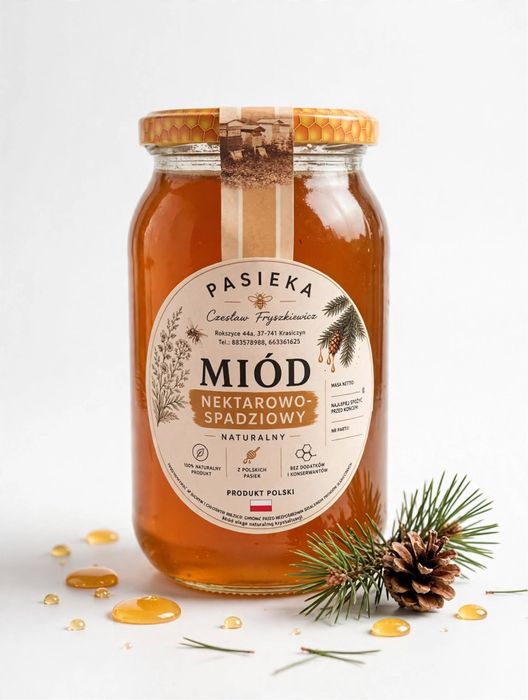 Miód nektarowo-spadziowy