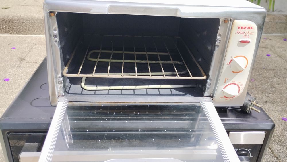 Fornos de banca da Heger e Tefal