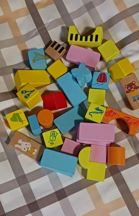 Конструктор дерев'яний,  32 деталі