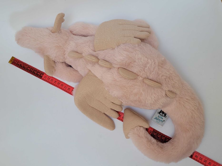 JELLYCAT рожевий дракон великий