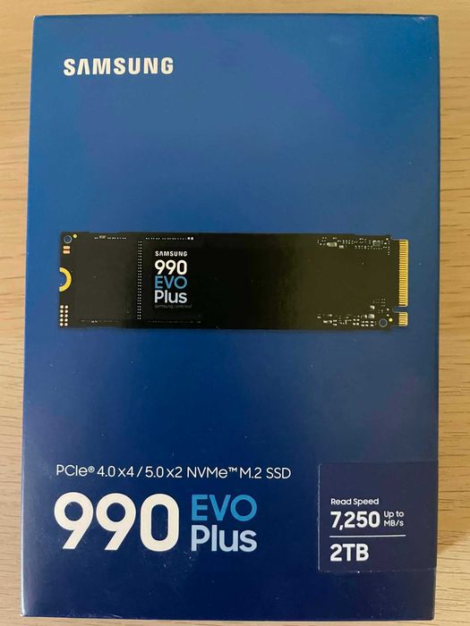 Samsung 2TB M.2 PCIe Gen5 NVMe 990 EVO PLUS