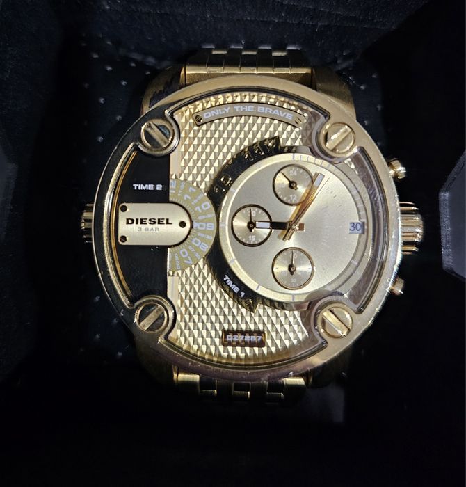 Zegarek meski Diesel dz7287 złoty