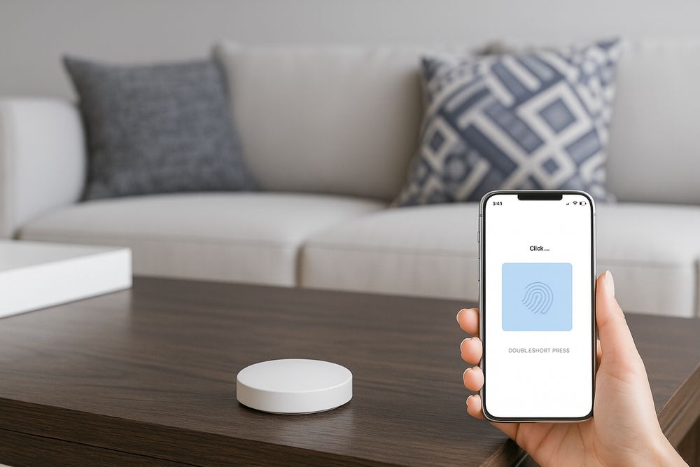 Inteligentny przycisk ZigBee – bezprzewodowy przełącznik scen
