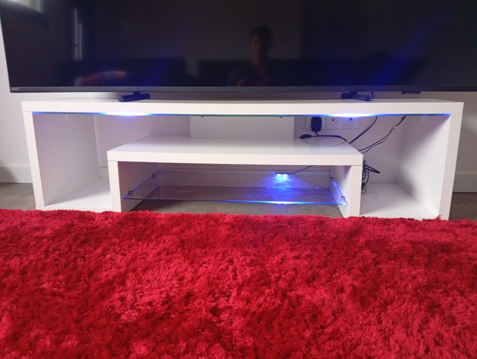 Móvel de TV com luz led