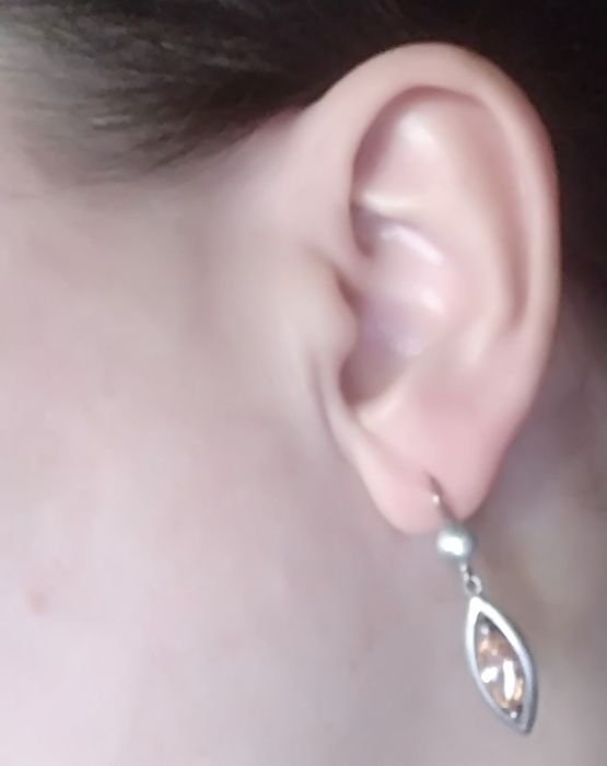 Новые серебряные серьги