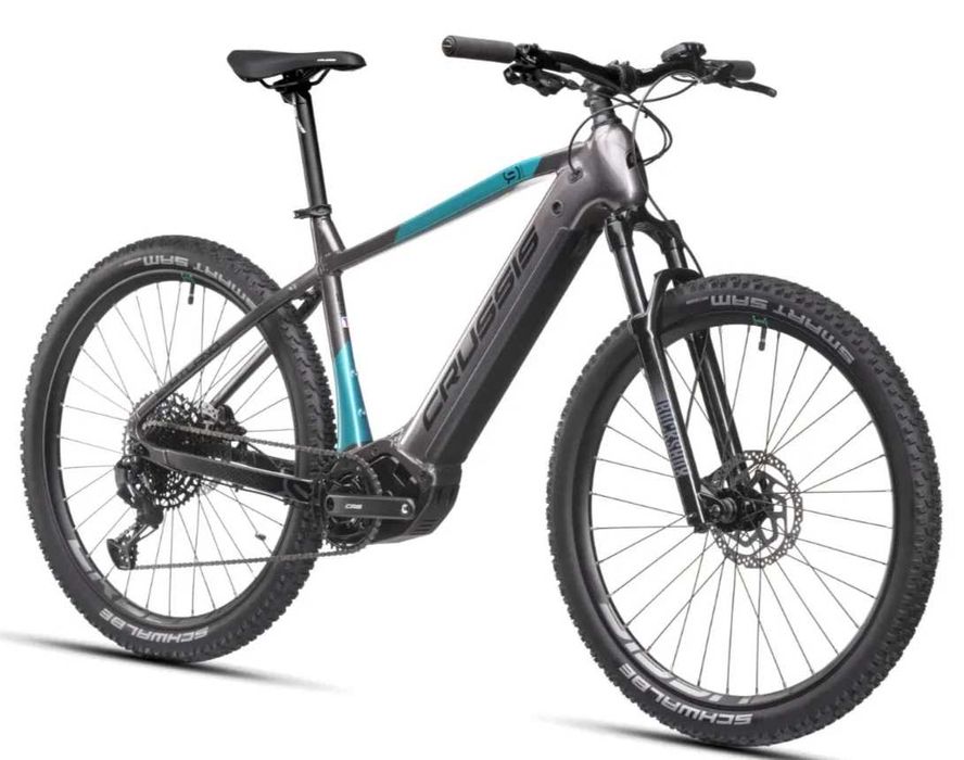 Rower elektryczny CRUSSIS e-Atland 9.10-(720 Wh) 17" aluminium Raty 0%