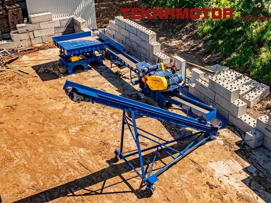 Stacjonarny rębak bębnowy Skorpion 650 EB/2 - "Teknamotor Sp. z o.o."