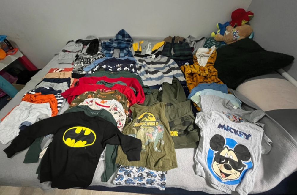 zestaw rzeczy dla chłopca rozmiar 98-104