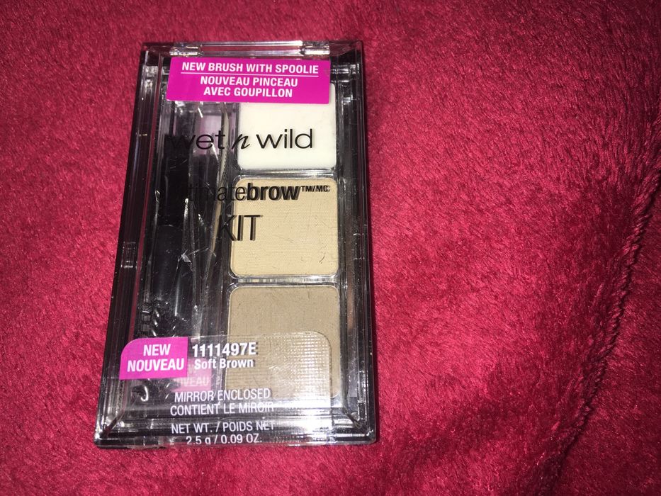 NOWY zestawdo stylizacji brwii ultimatebrow kit Wet n Wild Soft Brown