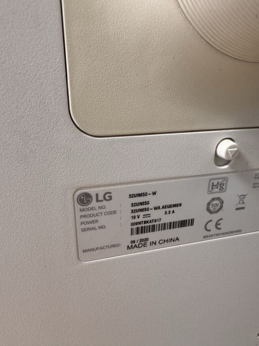 Monitor LG uhd 4k 32un650