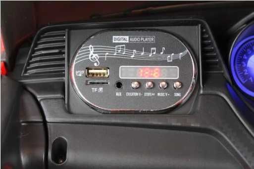 Jeep na akumulator samochód Pilot Skóra Eva AUTO Autko dla dziecka
