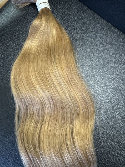 Włosy dziewicze polskie blond 47 cm 107 gram