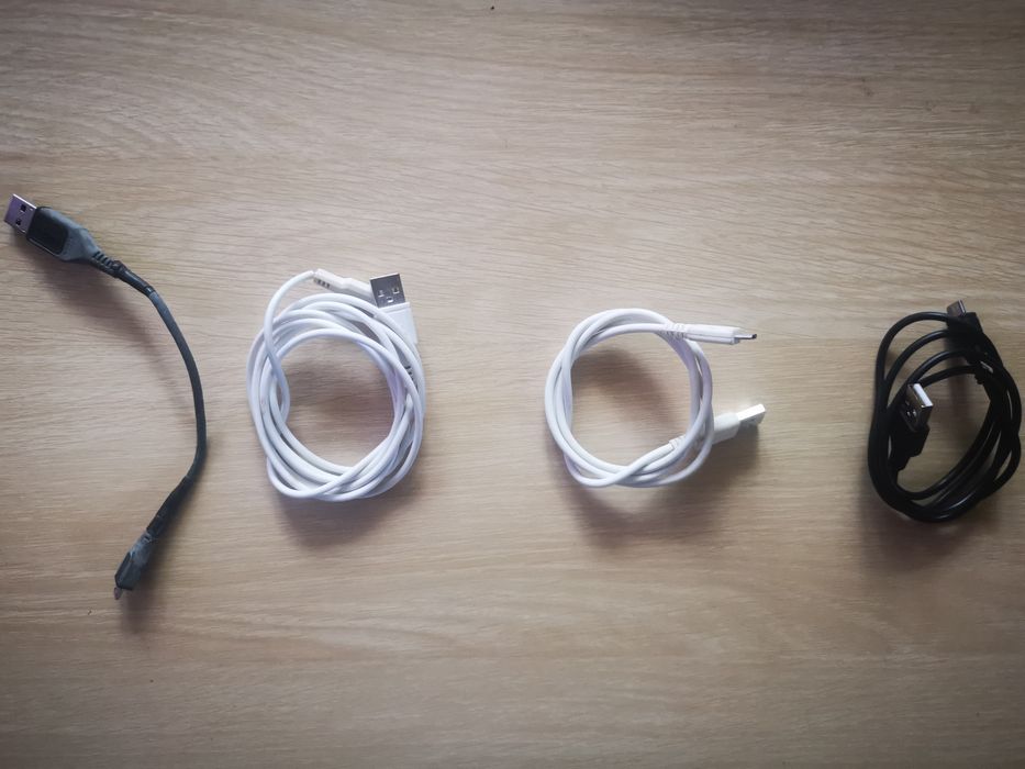 Zestaw 4 sztuk kabla micro USB