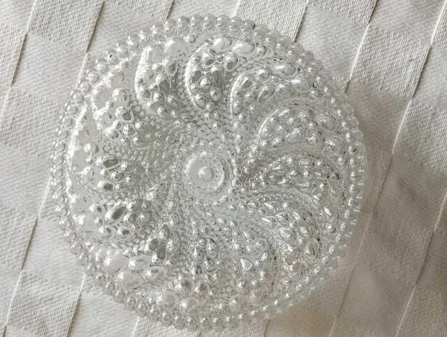 Aplique Tecto Redondo Vidro