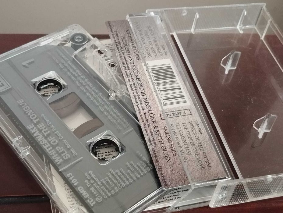 Whitesnake "Slip Of The Tongue" Cassete Audio