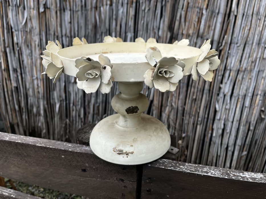 Piekna stara platera stalowa