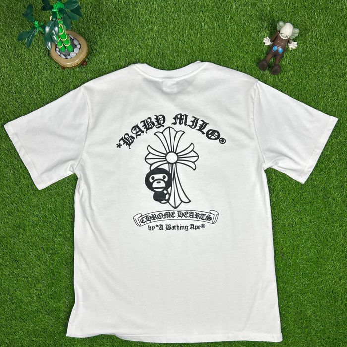 Футболка бейп хром хартс Л ХЛ‼️ЗНИЖКА‼️ bape chrome harts
