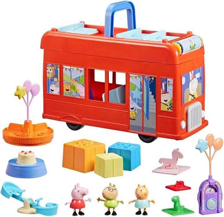 Ігровий набір Автобус для вечірки Свинки Пеппи Peppa Pig Party Bus