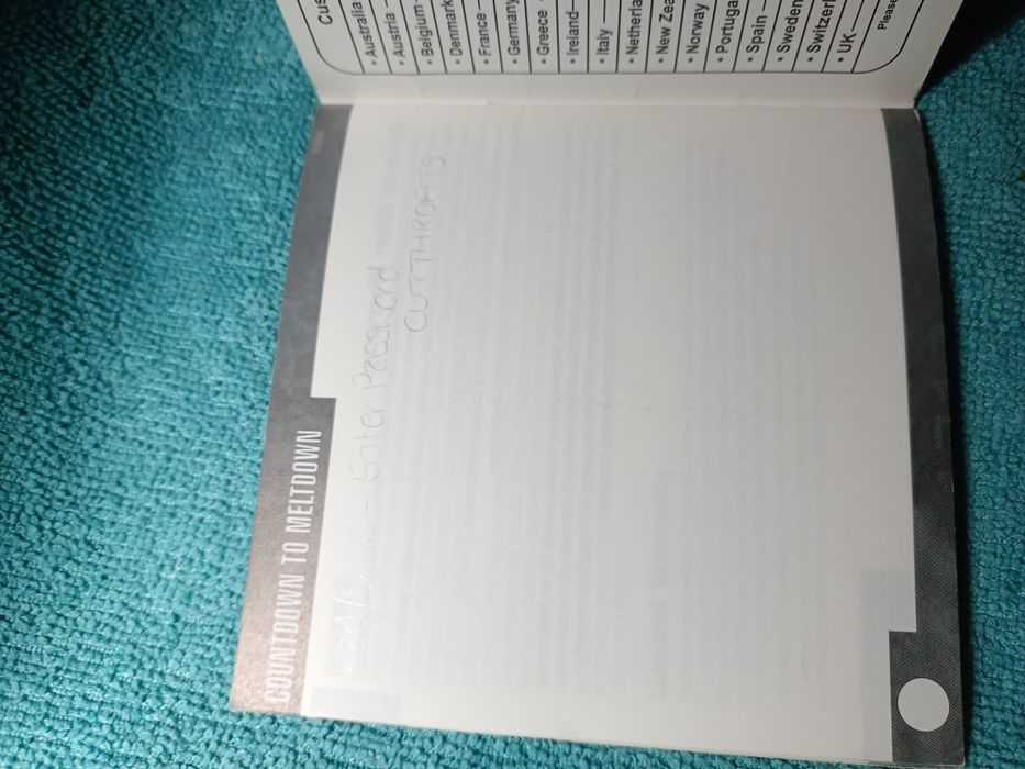 Ps1 Nuclear Strike psx ps1 Książeczka Manual Angielski