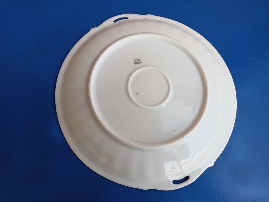 Prato de torradas Vista Alegre 1922-47 motivo cenas da Mitologia