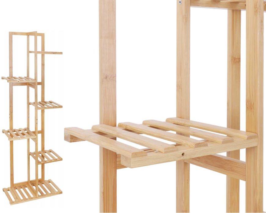 Stojak kwietnik stojąca doniczka na kwiaty półka