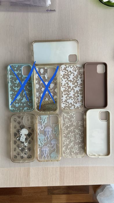 Várias capas para iphone 11